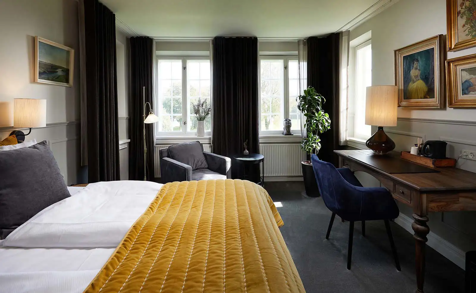 Hotel Gl Avernæs værelse 1